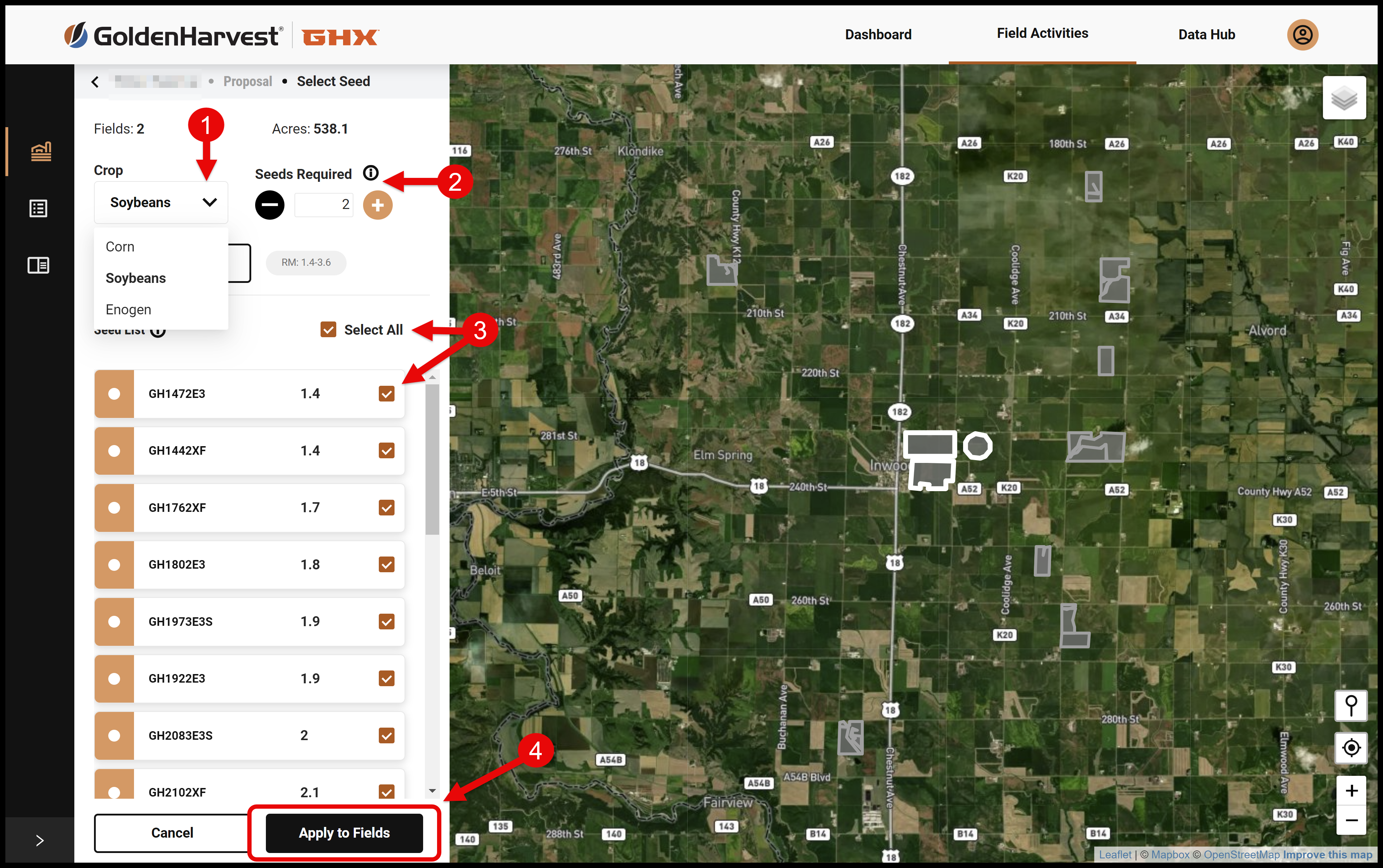 5. Select Crop, Seeds Req, Seed, and Apply.png