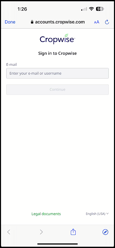 Cropwise Signin iOS.png